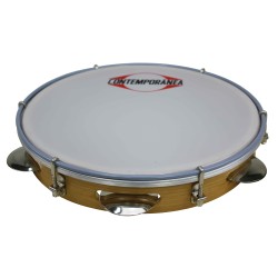 Pandeiro 10" bois - peau plastique - Light